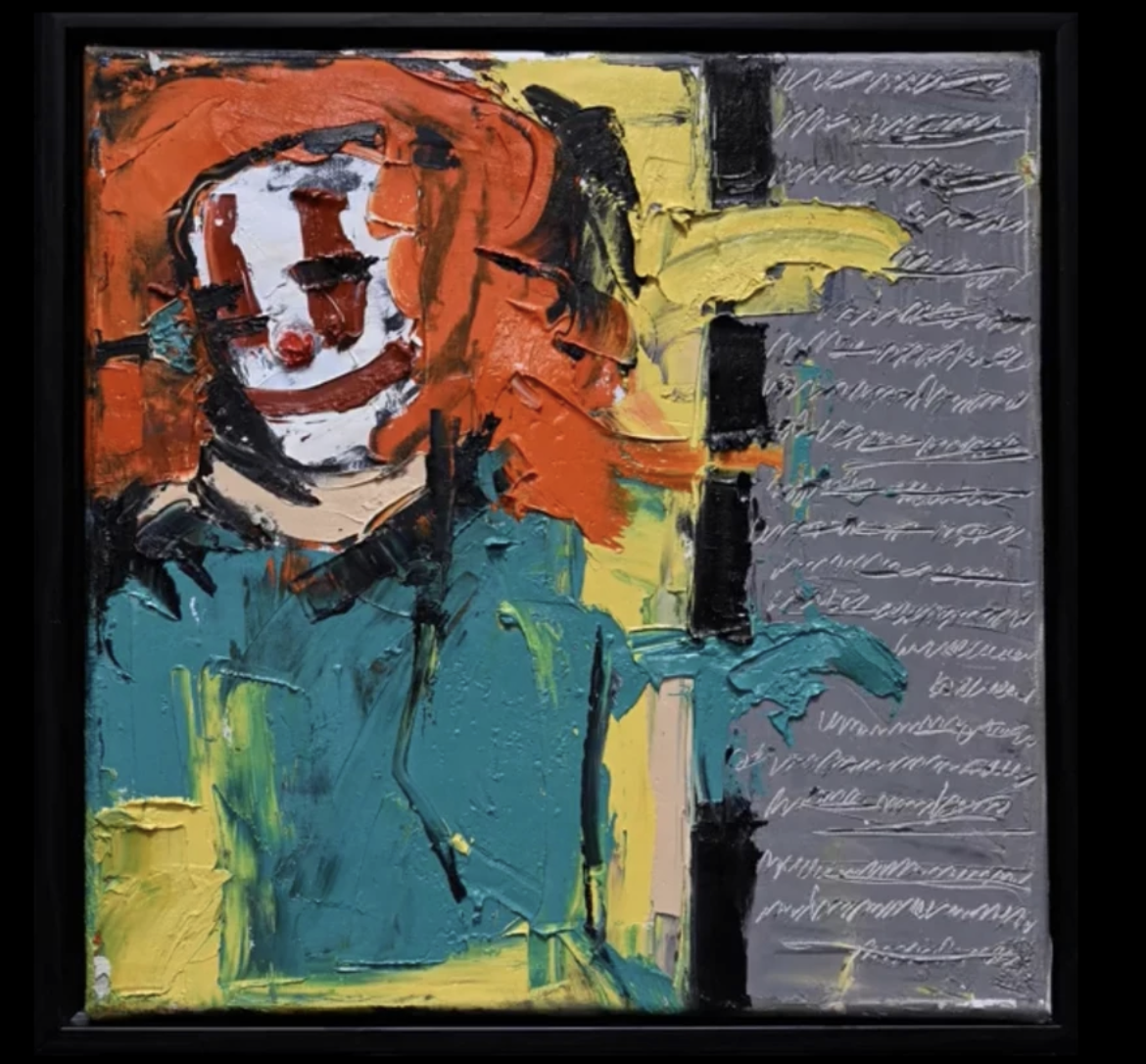 A clown painting a clown - Pre-order item